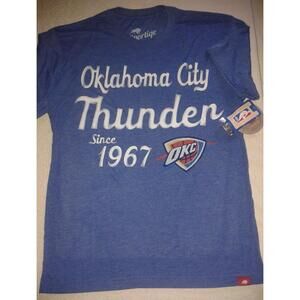 Oklahoma City Thunder Basketball T Shirt By Sportiqe Small New With Tags